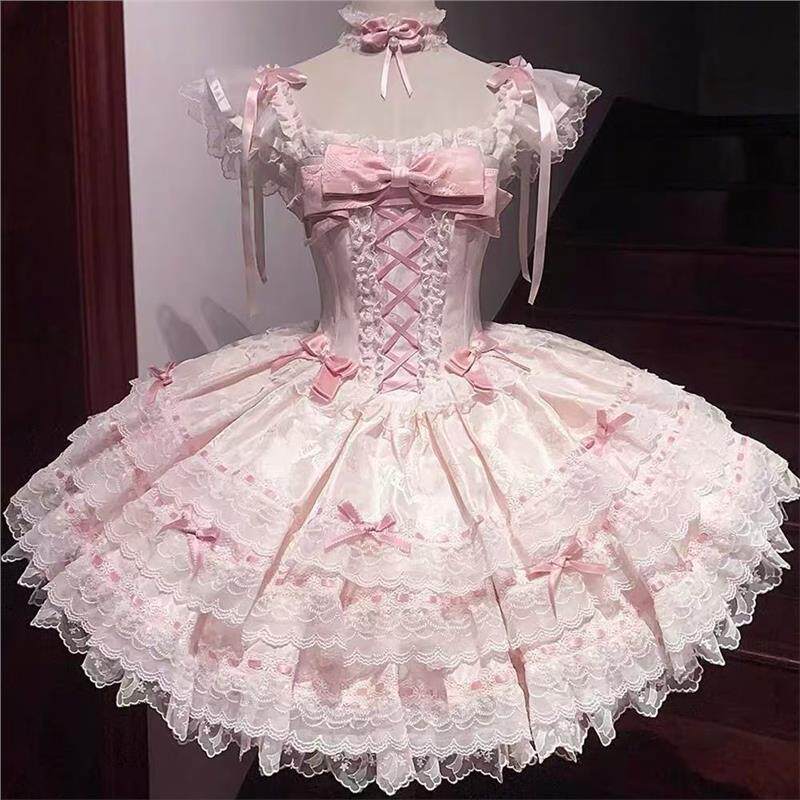 花屿蝶四季甜美Lolita礼盒洛丽塔