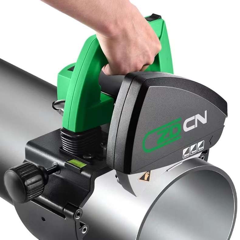 220型400型 中岛电动切管机 手推便携式圆管钢管 PVC铝管割管机