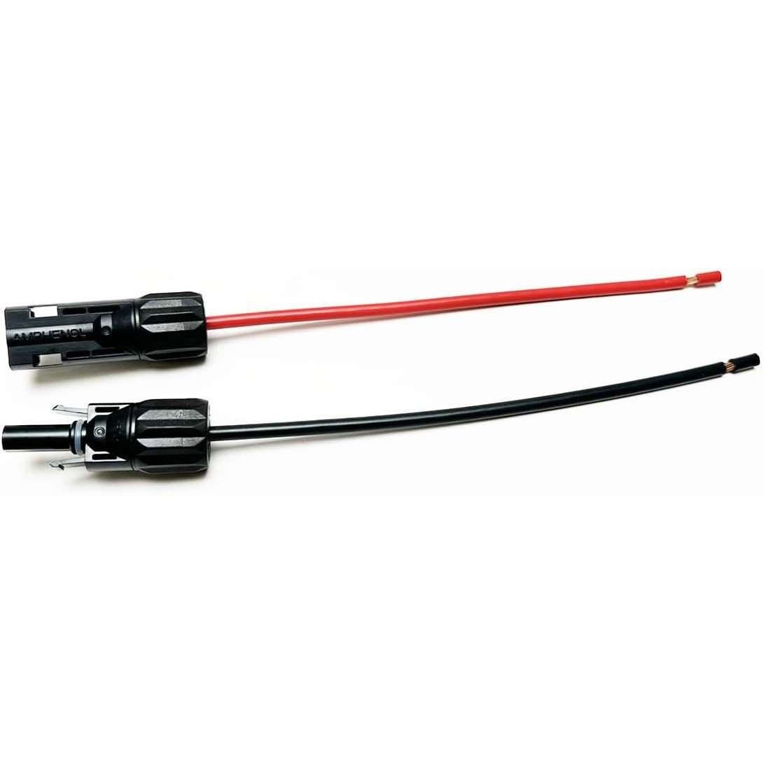 Amphenol H4 MC4 10AWG GPT 纯铜线太阳能电池板太阳能充电控制器