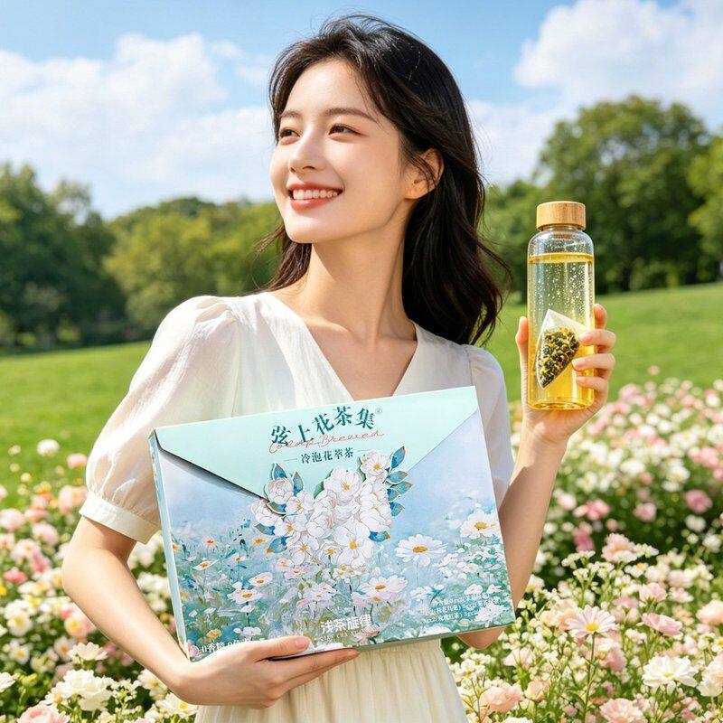 高端花茶 一口爆花香【送陶瓷内胆茶杯】2026新茶 冷热皆可泡浓香