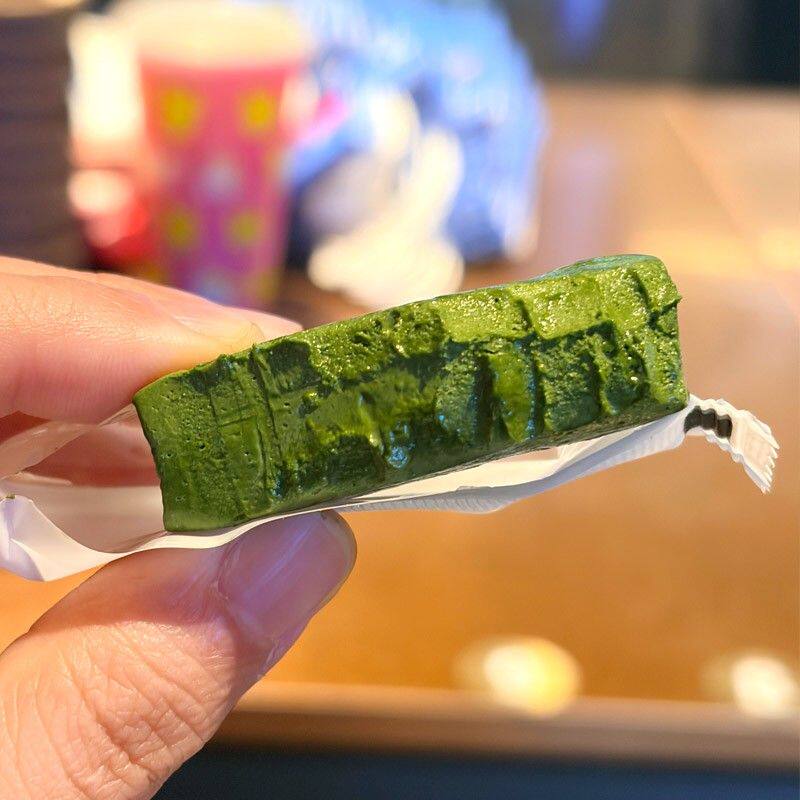 优甜迪【碳水3%】抹茶厚乳条清甜不腻办公室解馋休闲零食120g/袋