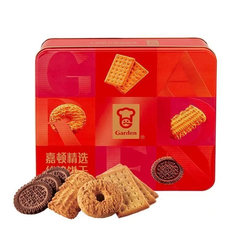 [大牌捡漏]嘉顿精选什锦饼干380g（内物4个不同口味）