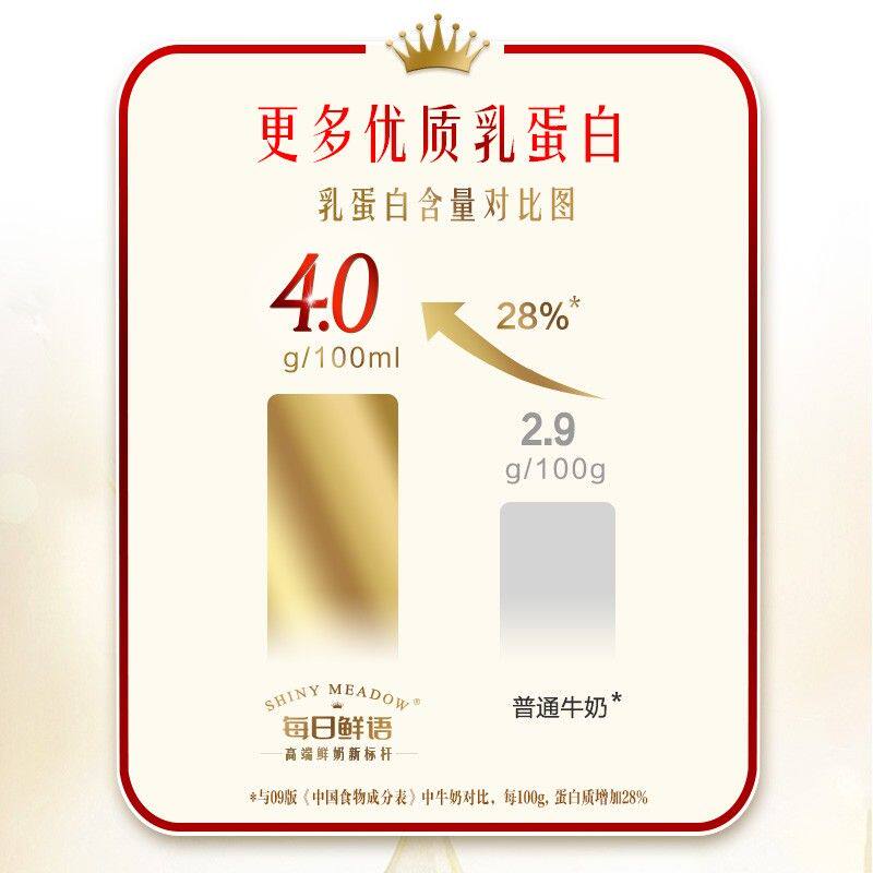 每日鲜语4.0低温鲜牛奶250ml*10生牛乳鲜奶早餐奶包邮到家drt