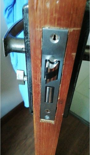 室内门木门房门配件小50房门锁舌卧室门锁老门锁体 大50 58锁体