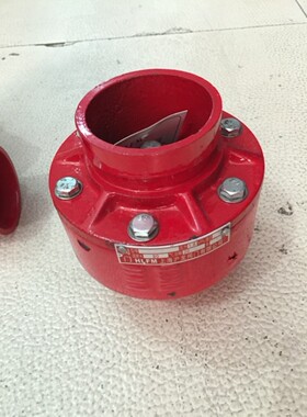 沟槽止回阀DN100 150 200卡箍连接沟槽式消声止回阀HC81X阀门