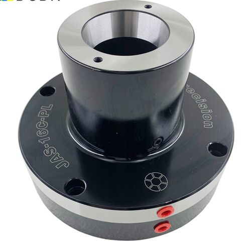 朝铨高精度JAS-5C-PL/16C-PL固定式气动夹头立式后拉式气动夹头座