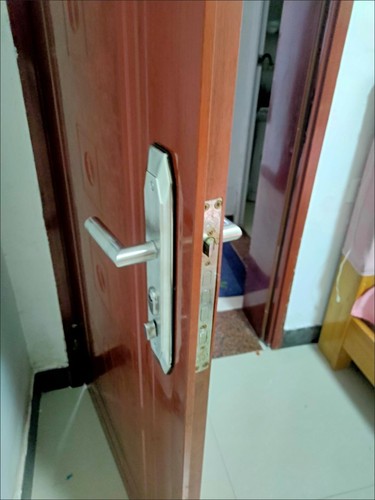 .不锈钢大门锁防盗门把手铝合金门锁通用型拉手双开门子母门锁套