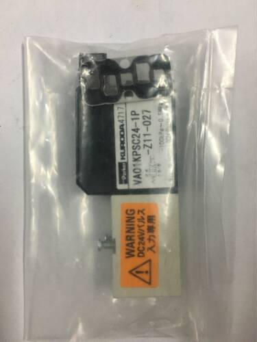现货PARKER/KURODA电磁阀VA01KPSC24-1P-Z11-027全新当天发货
