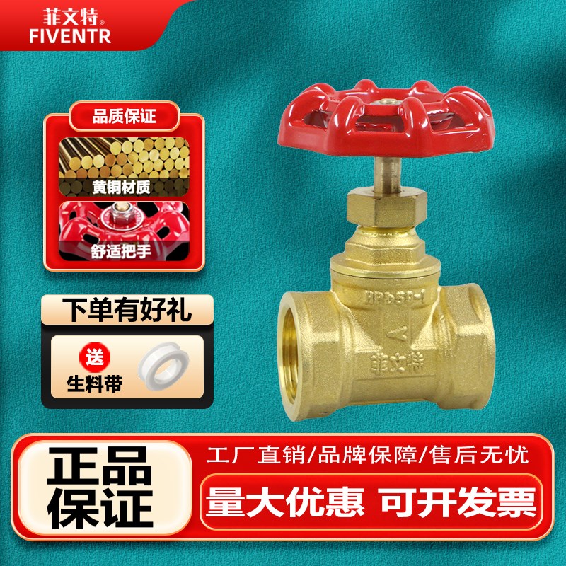 比埃美柯更厚名盾正品菲文特截止阀门加厚4分6分开关截止阀门F309