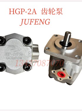 HGP-2A-F12R F3R F4R F6R F8R F9R F11R F2R 高压 齿轮泵 JUFENG