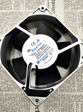 原装日本Royal TYPE UTHS457C 12038 230V 20/18W全金属铁叶风扇