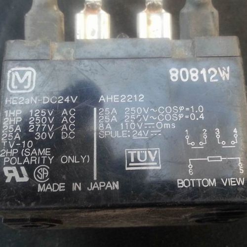 HE2aN-DC24V继电器LG-LS产电变频器用继电器HE1aN-DC24V