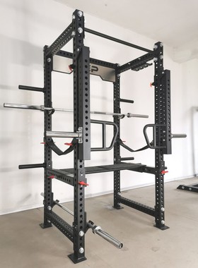 美国 REP PR5000V2 商用组合深蹲框架 健身房专业深蹲架卧推架