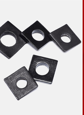 发黑方斜垫片工字钢方斜垫圈方斜垫GB852m6m8m10m12m14m16-m30