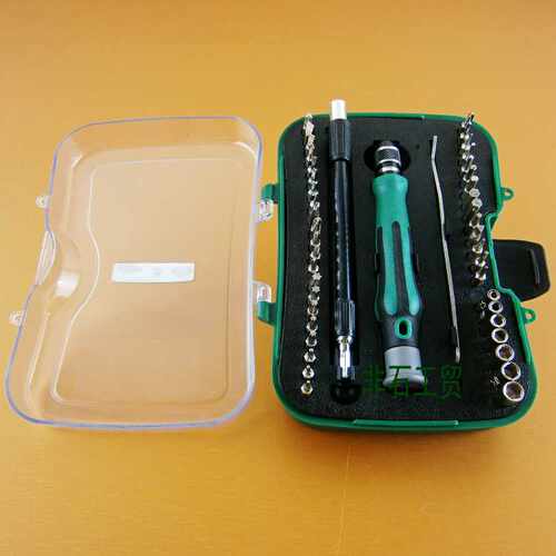 鹏工8125A 组合套装工具  电讯手机维修拆机工具43件套