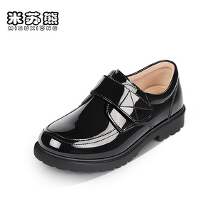 男童皮鞋黑英伦风2023春秋款新款儿童软底小孩学生宝宝Z表演出单