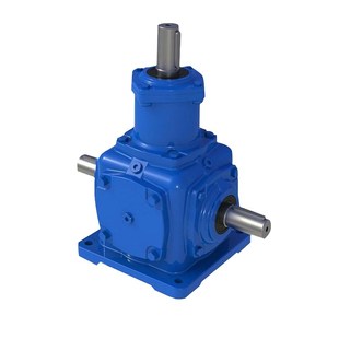 T换向器 小型T2 ED螺旋锥齿轮直角齿轮箱 t型转向器减速机