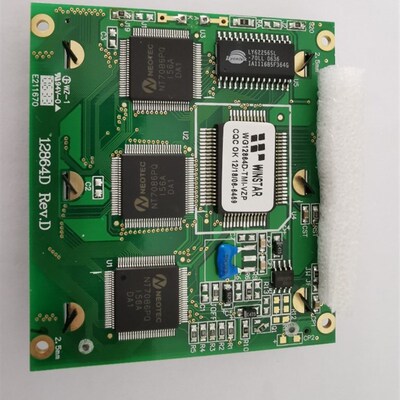 WG12864D-NYG液晶屏WG12864D-NYG显示屏12864D REV.D 原装