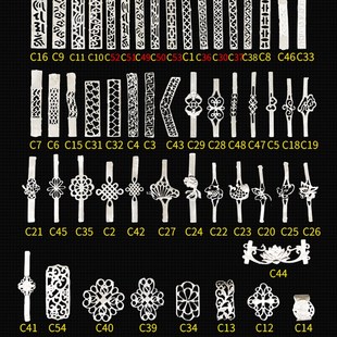 断玉手镯修复修补配件银 修玉镯断裂维修包手镯花片diy材料99纯银