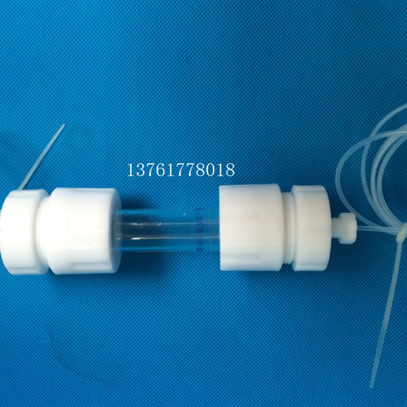 正品/普通玻璃层析柱1.0*20//玻璃离子交换柱/内1.0长20/玻璃柱