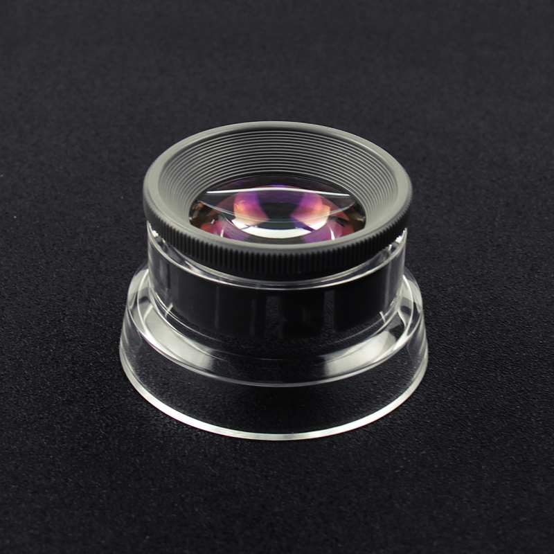 思14倍座式放大k镜台式高清扩大镜鉴定镜便携式高倍手持放大镜