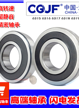 CGJF进发高速精密电机轴承 6315RZ 6316RZ 6317 6318 6319 6322RZ