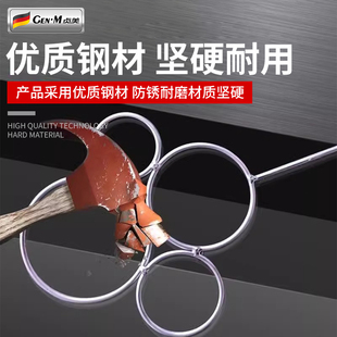 烫酒瓶铁圈圆环切割酒瓶铁圈烧瓶子变花瓶神器铁环双头切玻璃工具