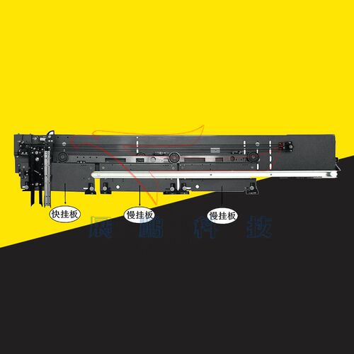展鹏挂板旁三门机右快FE3SO.01型旁开三折门机右快挂板