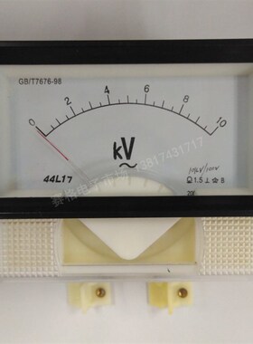 44L17 10KV/100V 3KV 5KV 6KV 15KV 交流二次电压表 指针表 模拟