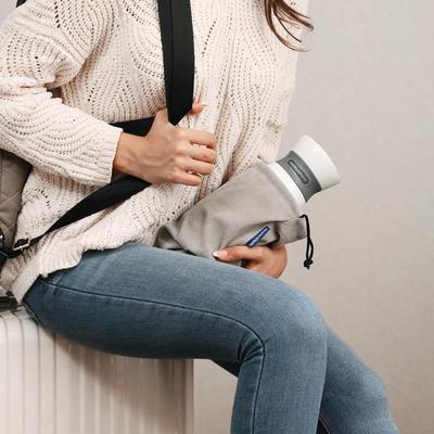 摩飞烧水壶MR6080便携式电热水壶旅行大容量保温一体家用电热杯