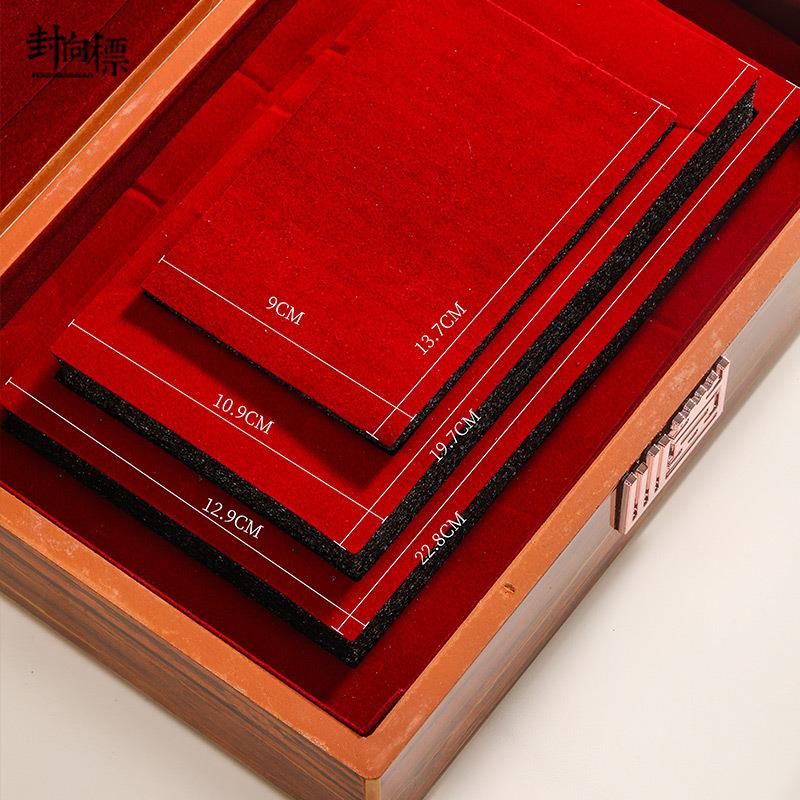 普洱茶砖木盒包装盒高档通用半斤一斤装安化黑茶茯砖茶礼盒装空盒