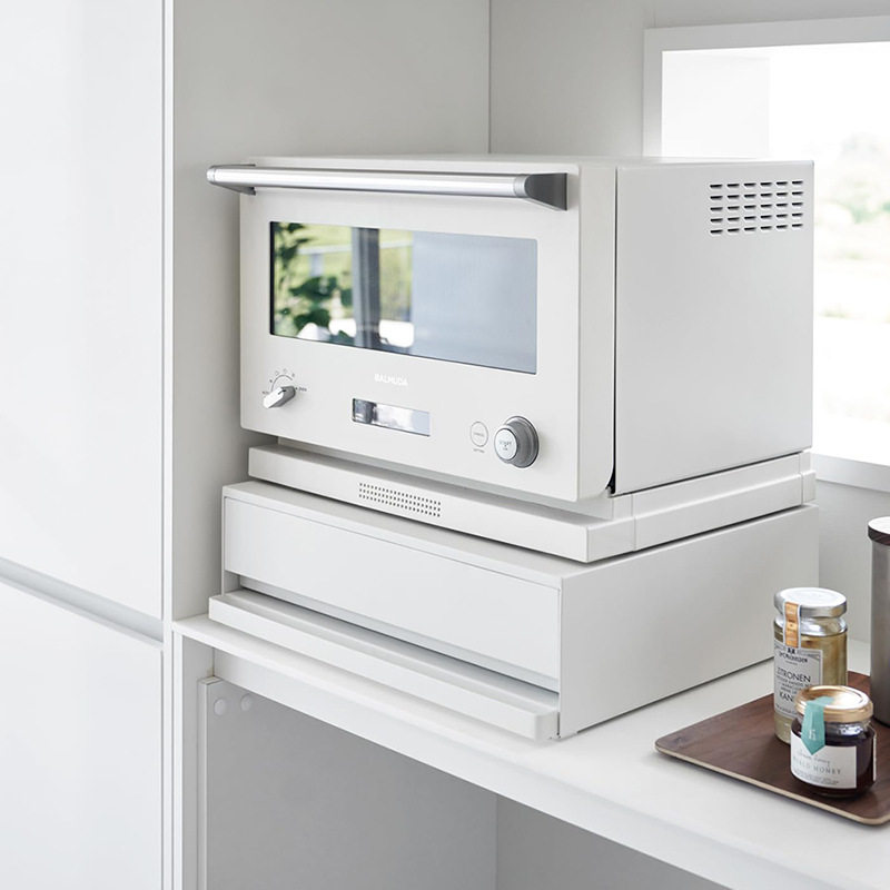 杯子收纳置物架厨房台面多层抽屉式盒水杯调料杂物面包机小家电微,厨房/烹饪用具,微波炉置物架,淘宝优惠券,粉丝福利购,淘宝优惠卷