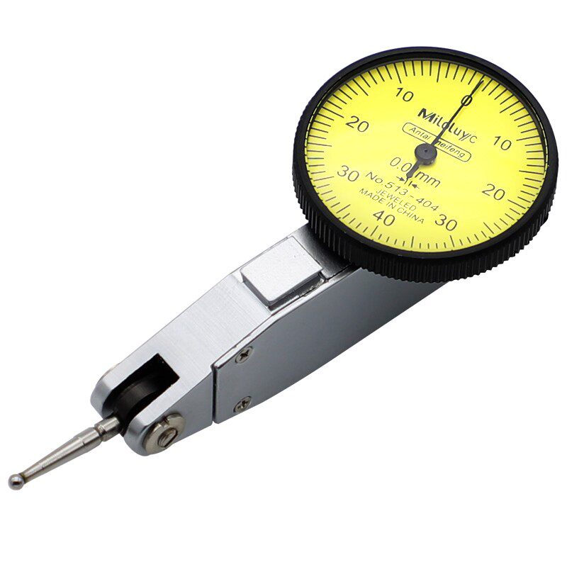 杠杆百分表小校表较表仔513-404C 0-0.8 分度值:0.01mm优质