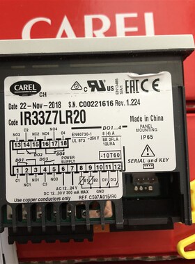 意大利卡乐温控器IR33Z7LR20:IR32Z00000;IR32ZOOOOO温控器