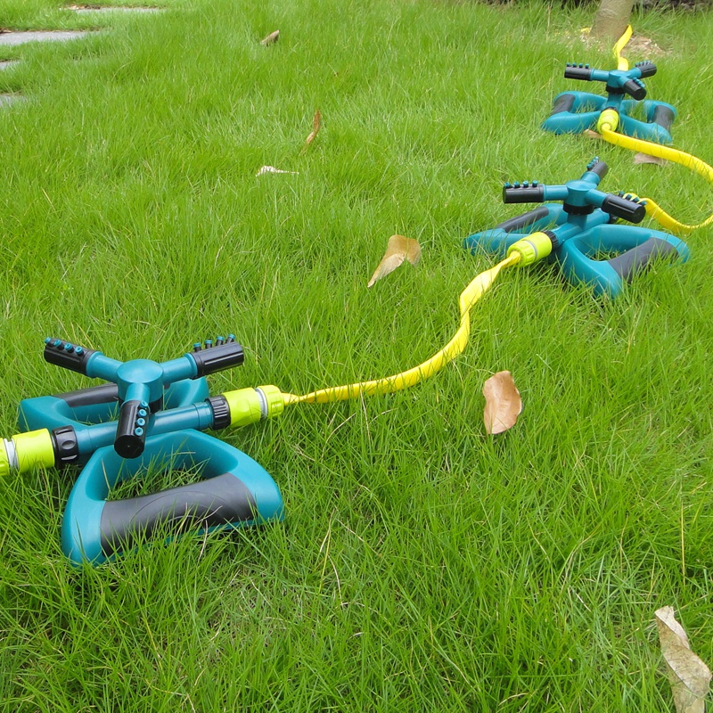 园林浇水喷头农用灌溉绿化喷淋头360度旋转自动喷灌花园洒水神器