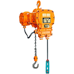 沪工防爆环链电动葫芦1吨2吨380V提升机起重机卷扬机电动倒链220V