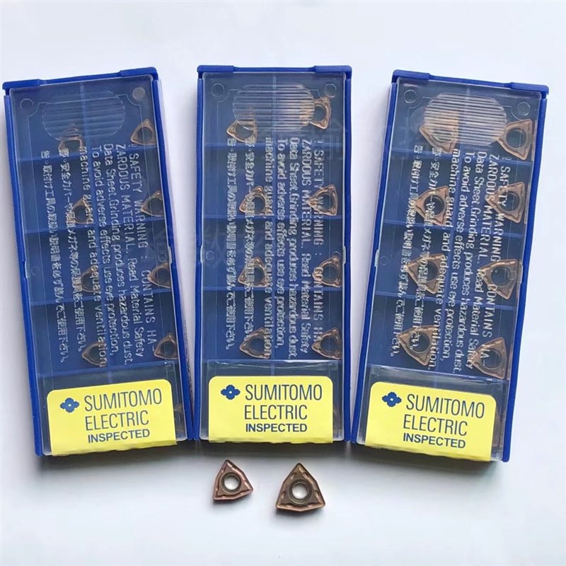 住友U钻刀片WC型WCMX03/04WCMT05/06/08-FN ACZ330桃形快速钻刀片