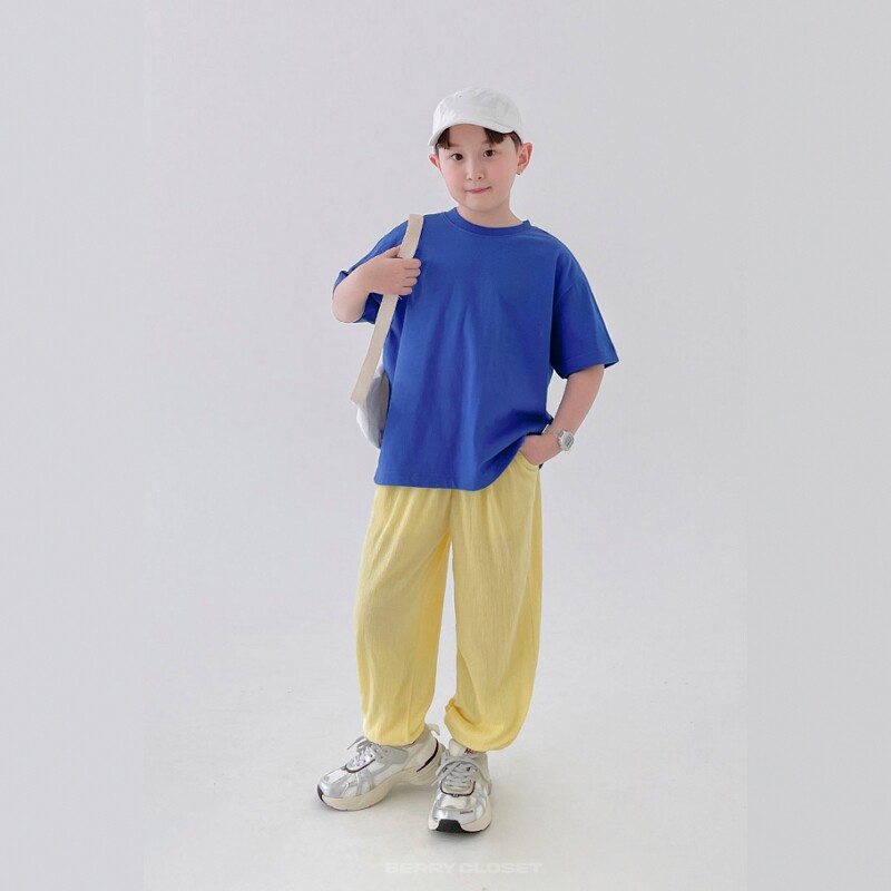 雅织童 童装男童哈伦裤儿童裤子夏季薄款凉感裤新款夏装运动裤潮