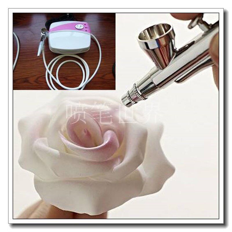 喷笔枪蛋糕套装 喷枪化妆套组 喷枪美甲 寿桃蛋糕上色小气泵+喷笔