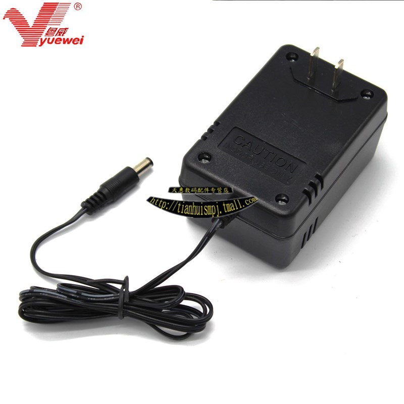 粤威DC15伏纯铜线性变压器电子锁门锁LWJ-1680D-P电源15V1A适配器