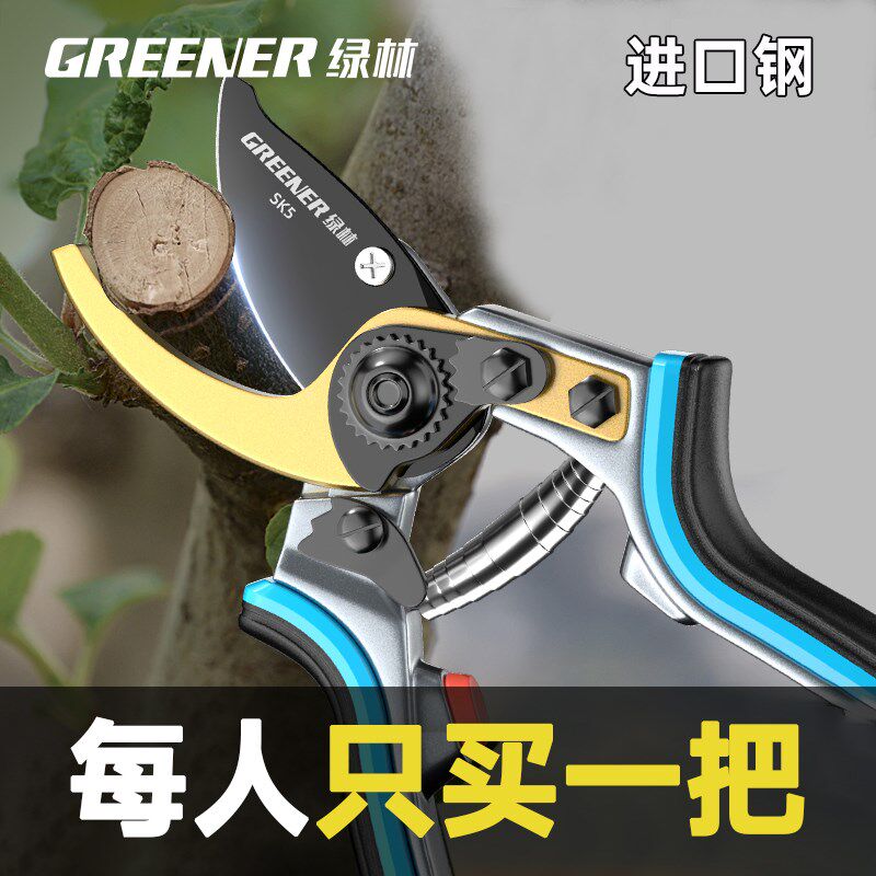 德国精工艺园艺剪刀剪树枝专用剪刀修枝剪果树剪花园林园艺剪子大