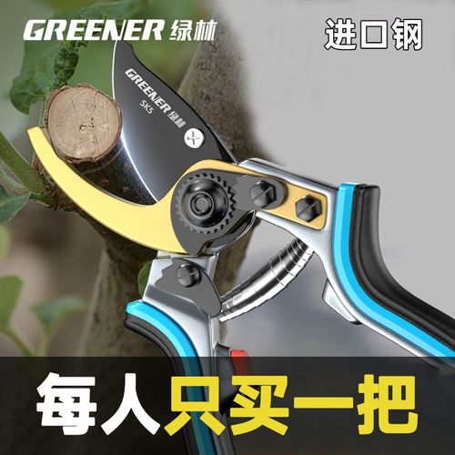 德国精工艺园艺剪刀剪树枝专用剪刀修枝剪果树剪花园林园艺剪子大