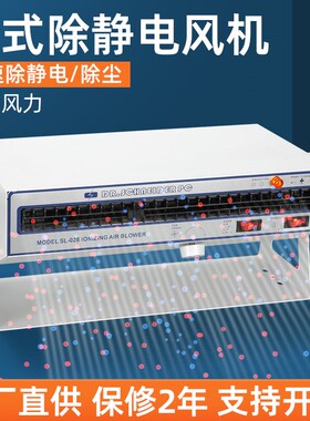 卧式除静电离子风机SL028/010大风力除尘负离子带热风工业吹风机