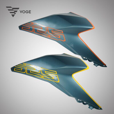 隆鑫VOGE无极机车LX500-R LX525R 525R原装左右油箱装饰罩护板