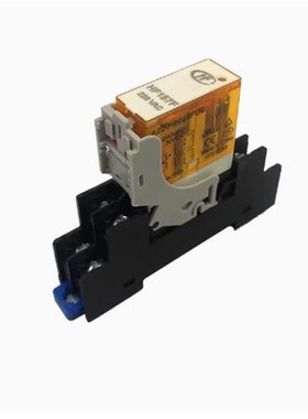 宏发继电器HF157F-DC24-2Z25FD2电磁AC220底座157F-2Z-C1替代RJ2S