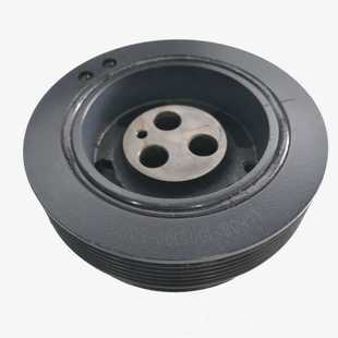 一汽青岛解放虎VN曲轴皮带轮锡柴4DB1发动机曲轴皮带轮总成