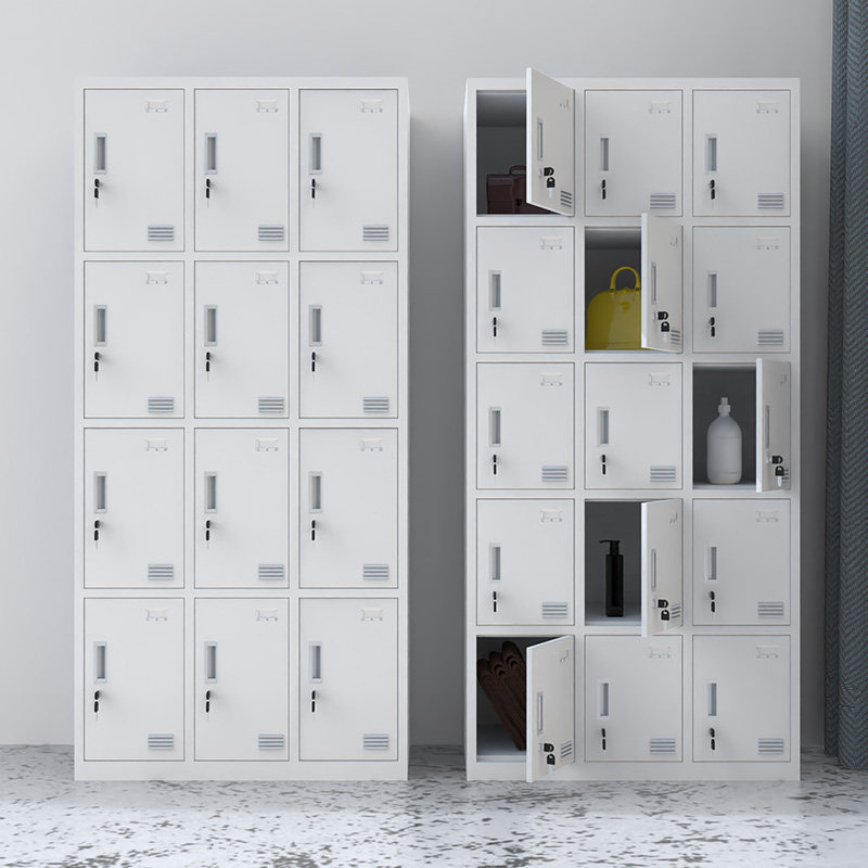 钢制多门储物柜员工更衣柜厨房碗柜工厂鞋柜铁皮车间带锁存放柜子,搬运/仓储/物流设备,其他起重搬运设备,淘宝优惠券,粉丝福利购,淘宝优惠卷