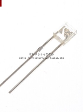 2*3*4MM LED方形 高亮 白发红/黄/蓝色/翠绿/ 扁形 发光二极管