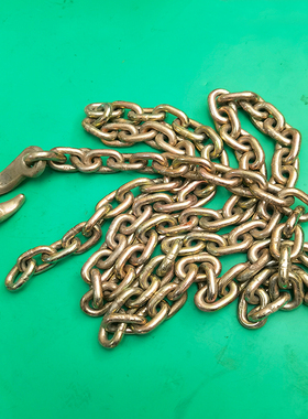 弯钩吊链起重链条吊索具汽车捆绑链条索具飞机链羊角抓钩钣金链勾