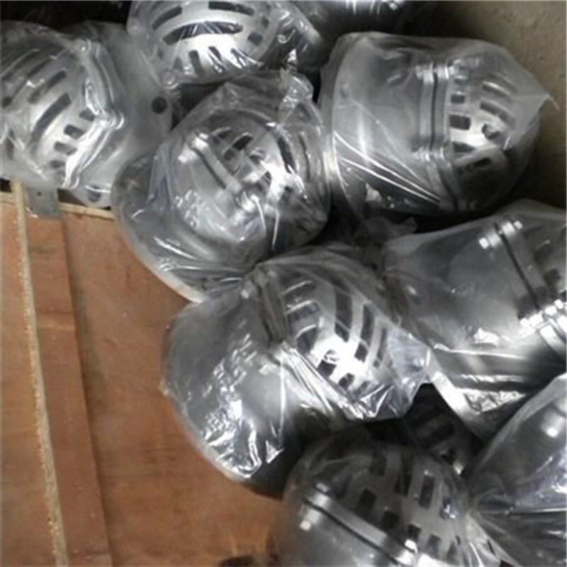 304不锈钢法兰底阀水泵抽水底阀花篮头水泵吸水阀底阀DN65 80 100